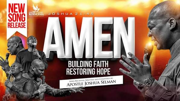 amen by apostle joshua Selman